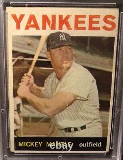 1964 Topps #50 Mickey Mantle New York Yankees Good