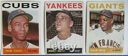 1964 Topps Baseball Complete Set Mantle Clemente Koufax Rose Aaron Vgex+ Nice