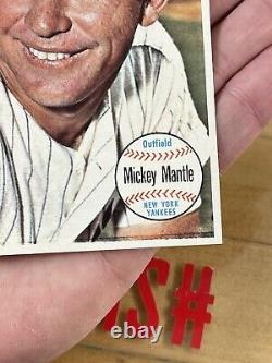 1964 Topps Giants MICKEY MANTLE #25 YANKEES HOF EX-NM