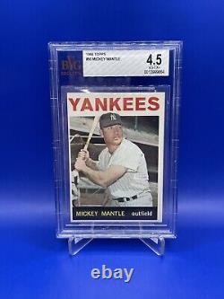1964 Topps MICKEY MANTLE BVG PSA 4.5 Yankees HOF #50