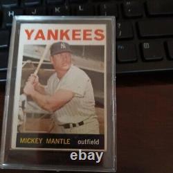 1964 Topps Mickey Mantle #50 HOF New York Yankees