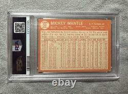 1964 Topps Mickey Mantle #50 Psa 3 Centered