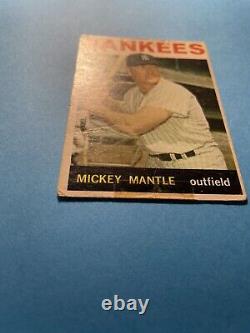1964 Topps Mickey Mantle New York Yankees #50
