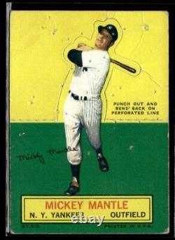1964 Topps Stand Up Mickey Mantle New York Yankees #45
