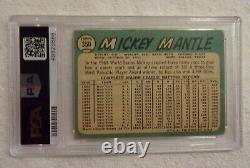 1965 Topps #350 Mickey Mantle (HOF) New York Yankees PSA 1 (PR) (Awesome Card)