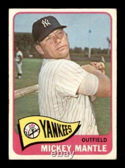 1965 Topps #350 Mickey Mantle VGEX X2369328