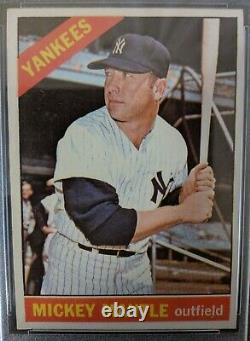 1966 Mickey Mantle Topps #50 PSA 6 Centered