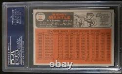 1966 Mickey Mantle Topps #50 PSA 6 Centered