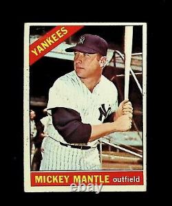 1966 Mickey Mantle Topps #50 SEE PHOTOS