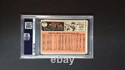1966 Topps #50 MICKEY MANTLE New York Yankees - PSA 1.5 FR
