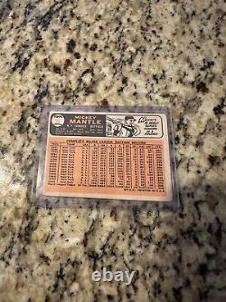 1966 Topps #50 Mickey Mantle