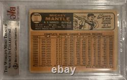 1966 Topps #50 Mickey Mantle BVG 1.5