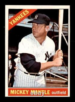 1966 Topps #50 Mickey Mantle DP EX+ X2560767