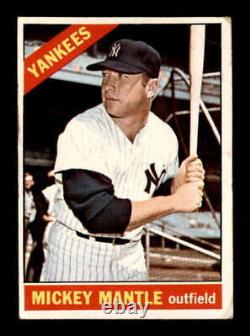 1966 Topps #50 Mickey Mantle DP VG X2569339