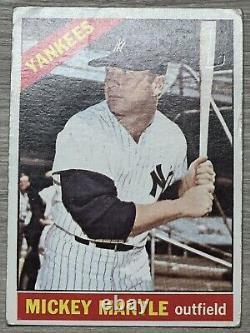 1966 Topps Mickey Mantle # 50