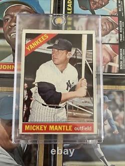 1966 Topps Mickey Mantle #50 Baseball Card
