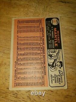 1966 Topps Mickey Mantle #50 Baseball Card