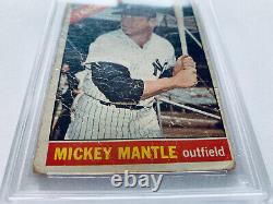1966 Topps Mickey Mantle #50 New York Yankees PSA 1