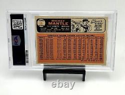 1966 Topps Mickey Mantle #50 PSA 4 VG-EX HOF New York Yankees