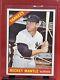1966 Topps Mickey Mantle #50 Red Line On Top Of Card