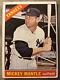 1966 Topps Mickey Mantle Baseball Card #50 Yankees Hof Low-grade