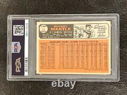 1966 Topps Mickey Mantle Card #50 PSA 4.5 VG-EX+ HOF New York Yankees Legend