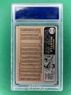 1966 Topps Mickey Mantle PSA 4.5 Grade VG-EX+ Card #50 New York Yankees HOF