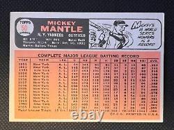 1966 Topps Set-Break # 50 Mickey Mantle EX-EXMINT