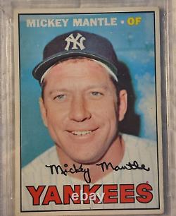 1967 Topps #150 Mickey Mantle Bvg Ex-mt 6 Hof