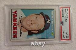1967 Topps #150 Mickey Mantle (HOF) New York Yankees PSA 4 (VG-EX) (Awesome!)