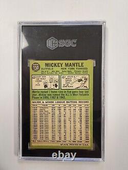 1967 Topps #150 Mickey Mantle New York Yankees HOF SGC 4.5 VG-EX+