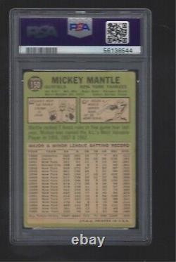 1967 Topps Mickey Mantle # 150 Psa 1