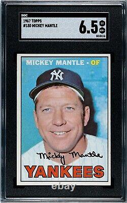 1967 Topps Mickey Mantle #150 SGC 6.5