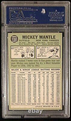 1967 Topps Mickey Mantle PSA 6