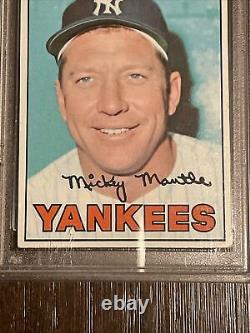 1967 Topps Mickey Mantle psa 5. Absolutely Beautiful Centering