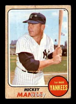 1968 Topps #280 Mickey Mantle G X2309401