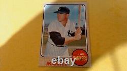 1968 Topps #280 Mickey Mantle New York Yankees EXCELLENT + Condition! SHARP