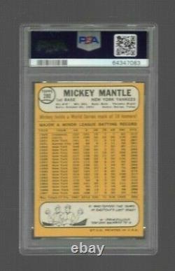 1968 Topps #280 Mickey Mantle Psa 5.5 Ex+