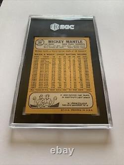 1968 Topps #280 Mickey Mantle SGC 4.5 VG EX+