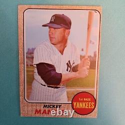 1968 Topps #280 Mickey Mantle Yankees Ex+