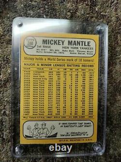1968 Topps Mickey Mantle #280 Baseball Card
