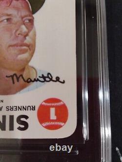 1968 Topps Mickey Mantle Game Card #2 Gma 5 Excellent (nice)