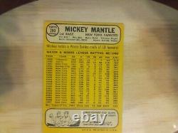 1968 Topps Mickey Mantle New York Yankees #280 Baseball Card