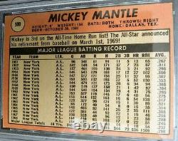 1969 Mickey Mantle Topps #500 PSA 5 EX