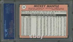 1969 Topps #500 Mickey Mantle (Last Name in White) PSA 6 EX-MT NY Yankees