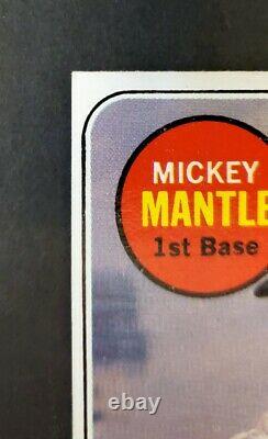 1969 Topps #500 Mickey Mantle Last Year Card New York Yankees