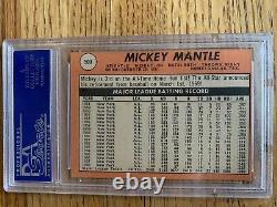 1969 Topps #500 Mickey Mantle PSA 7 Yankees Last Year Yellow Letters! (OC)