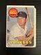 1969 Topps #500 Mickey Mantle, Poor/authentic Sewall