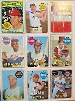 1969 Topps Baseball Near Complete Set 502/664 Ryan R. Jackson Rc Tons Of Stars