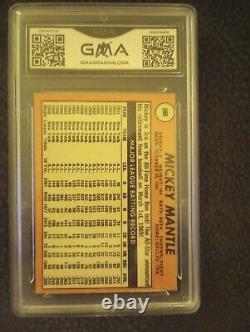 1969 Topps Mickey Mantle #500 GMA 4 GORGEOUS CARD